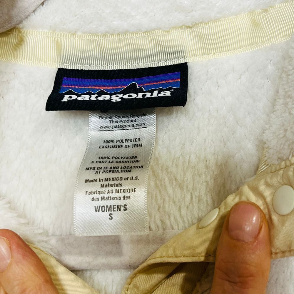 Patagonia Re-Tool Snap T Pullover Ivory Cream - Picture 5 of 10